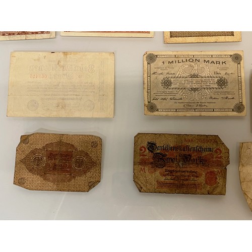 149 - Bank notes, 1914 – 1920’s, a collection of German bank notes etc.

This lot is available for in-hous... 