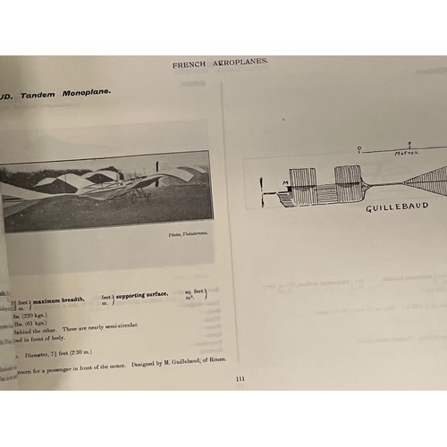 154 - Aeronautical ephemera, pioneer aviation, aircraft. 1909 edition of Janes all the Airships.

This lot... 