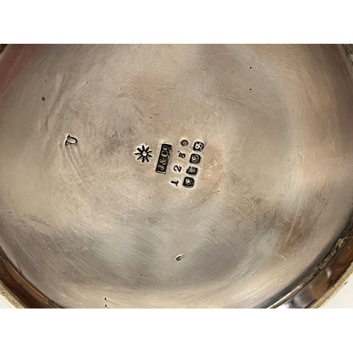 301 - A set of four Silver plated tea wares possibly Joseph Jennens and Co of Birmingham.

This lot is ava... 