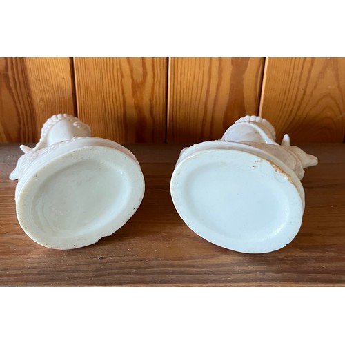 377 - A pair of pottery spill vases modelled as sheep.

This lot is available for in-house shipping