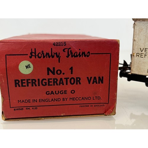 160 - Boxed Hornby O gauge No 1 Refrigerated Van

This lot is available for in-house shipping