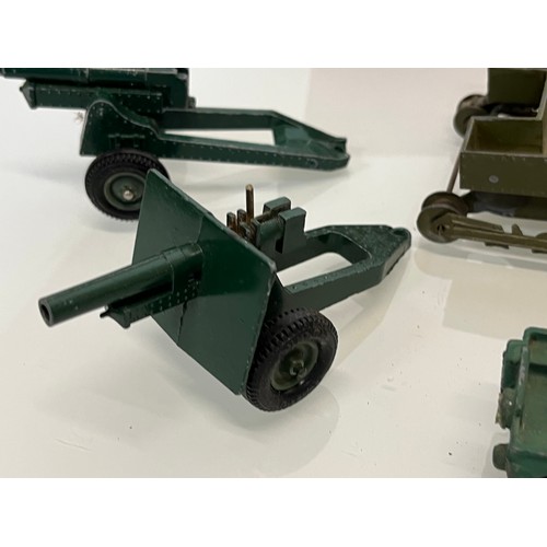 173 - Two Boxed Britain military themed toys and three others.

This lot is available for in-house shippin... 