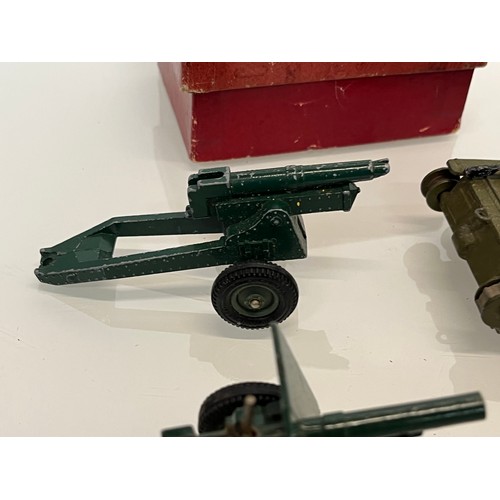 173 - Two Boxed Britain military themed toys and three others.

This lot is available for in-house shippin... 