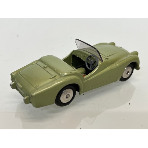 174 - A diecast Corgi toys, car Triumph TR3 in green..

This lot is available for in-house shipping