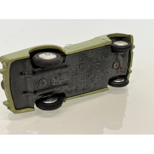 174 - A diecast Corgi toys, car Triumph TR3 in green..

This lot is available for in-house shipping