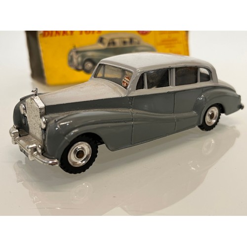 177 - A diecast Dinky toy, a Rolls Royce Wraith.

This lot is available for in-house shipping