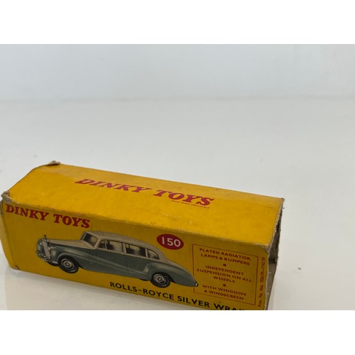 177 - A diecast Dinky toy, a Rolls Royce Wraith.

This lot is available for in-house shipping