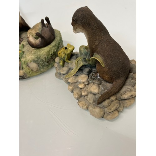 300 - Two Boarder Fine Arts models of otters.

This lot is available for in-house shipping