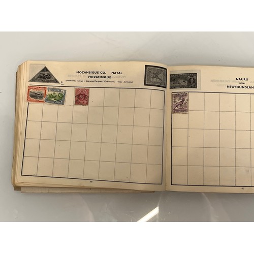 302 - A Windsor Junior Stamp album and some WWII military envelopes.

This lot is available for in-house s... 