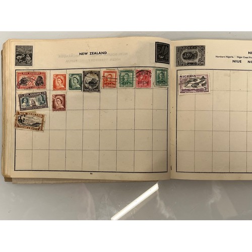 302 - A Windsor Junior Stamp album and some WWII military envelopes.

This lot is available for in-house s... 