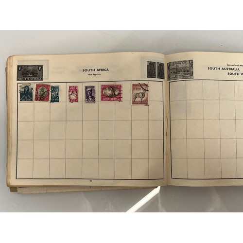 302 - A Windsor Junior Stamp album and some WWII military envelopes.

This lot is available for in-house s... 