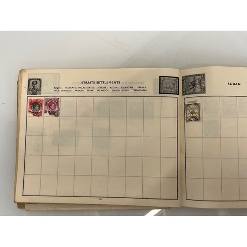 302 - A Windsor Junior Stamp album and some WWII military envelopes.

This lot is available for in-house s... 