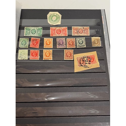 303 - Stamps an album featuring a collection of World stamps..

This lot is available for in-house shippin... 