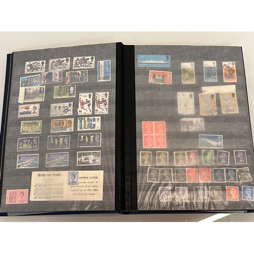 303 - Stamps an album featuring a collection of World stamps..

This lot is available for in-house shippin... 