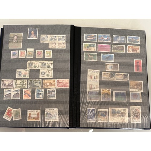 303 - Stamps an album featuring a collection of World stamps..

This lot is available for in-house shippin... 