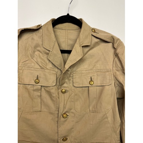 313 - Militaria, 1941 dated British army uniform jacket from Lieut A Sutton who served in counter intellig... 