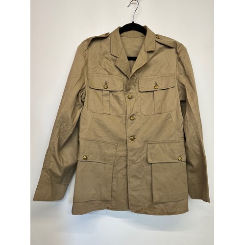 313 - Militaria, 1941 dated British army uniform jacket from Lieut A Sutton who served in counter intellig... 