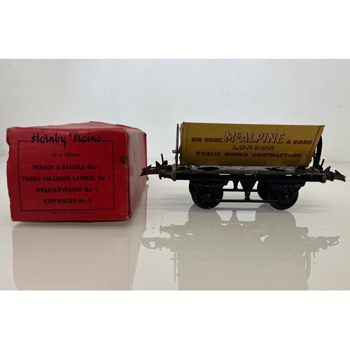 318 - Boxed Hornby O gauge Wagon marked for McAlpine.

This lot is available for in-house shipping