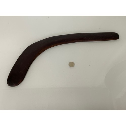 391 - Aboriginal boomerang, 60 cm long.

This lot is available for in-house shipping