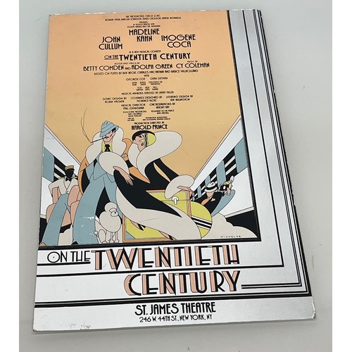 405 - Art Deco New York theatre poster printed on mirrored board 36 cm x 57 cm.

This lot is available for... 