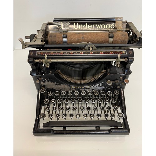 8 - Underwood typewriter, early C20th

This lot is available for in-house shipping