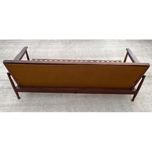 22 - Mid century Manhattan Sofa Bed designed by Guy Rogers 2m 5 cm wide x 90 cm deep 74 cm tall 

This lo... 