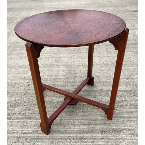 23 - Circular topped folding table

This lot is collection only.