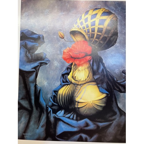 89 - 1985 Paris art exhibition poster, Monvoisin,  60 cm x 40 cm.

This lot is available for in-house shi... 