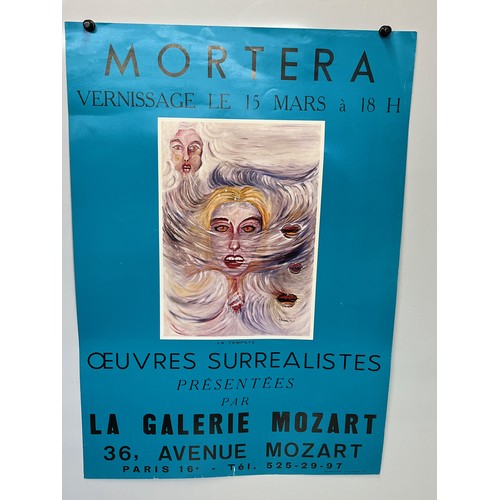 104 - Parisian Art Gallery exhibition poster, 69 cm x 48 cm.

This lot is available for in-house shipping