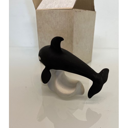 181 - A boxed Highbank porcelain figurine of a Killer Whale.

This lot is available for in-house shipping