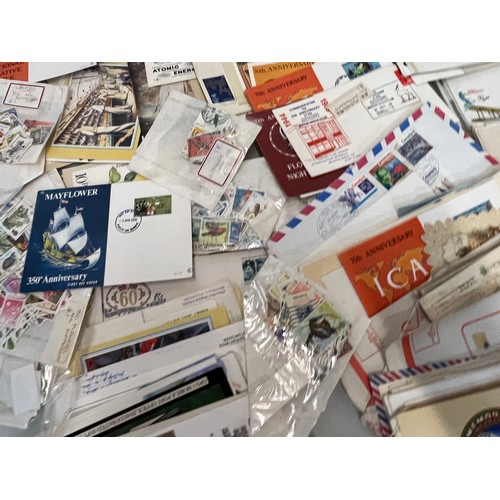 198 - A collection of Stamps and ephemera, first day covers etc.

This lot is available for in-house shipp... 