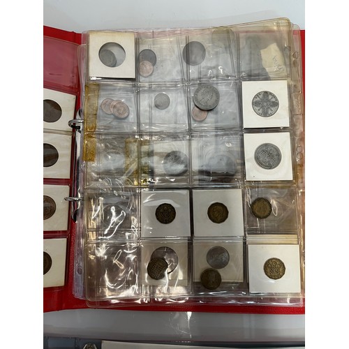 200 - Two albums of coins.

This lot is available for in-house shipping