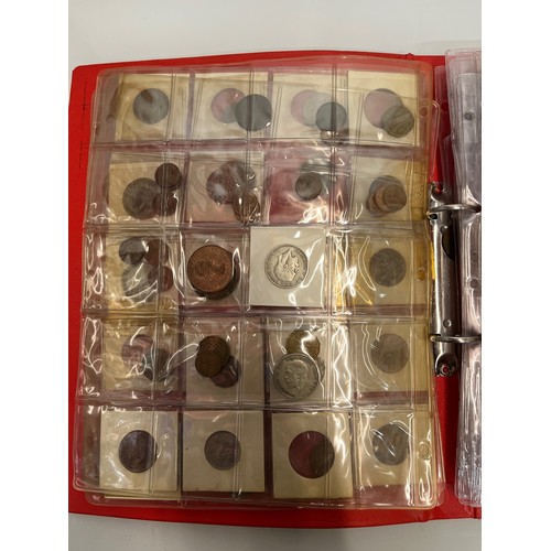 200 - Two albums of coins.

This lot is available for in-house shipping