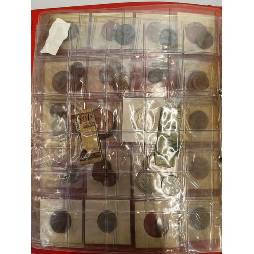 200 - Two albums of coins.

This lot is available for in-house shipping