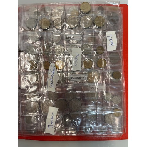 200 - Two albums of coins.

This lot is available for in-house shipping