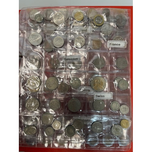 200 - Two albums of coins.

This lot is available for in-house shipping