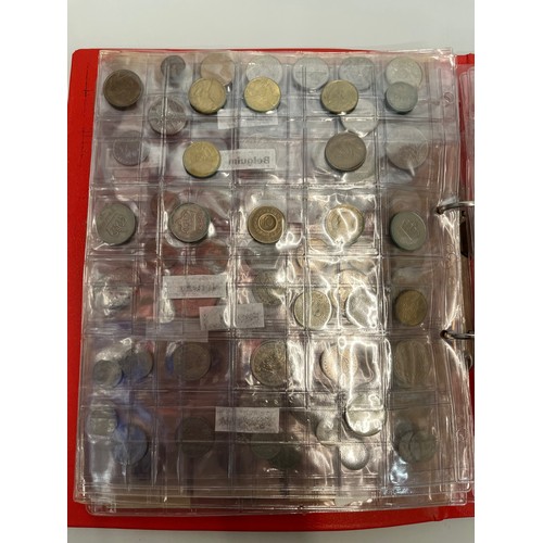 200 - Two albums of coins.

This lot is available for in-house shipping