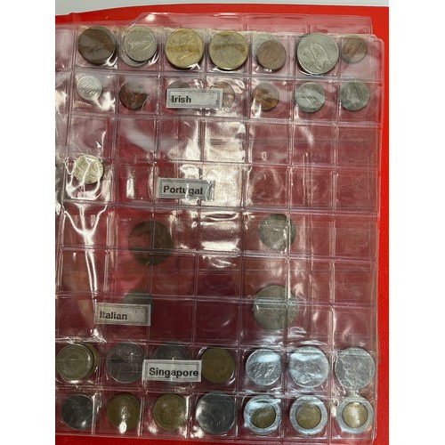 200 - Two albums of coins.

This lot is available for in-house shipping