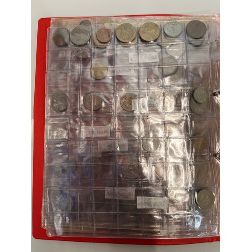 200 - Two albums of coins.

This lot is available for in-house shipping