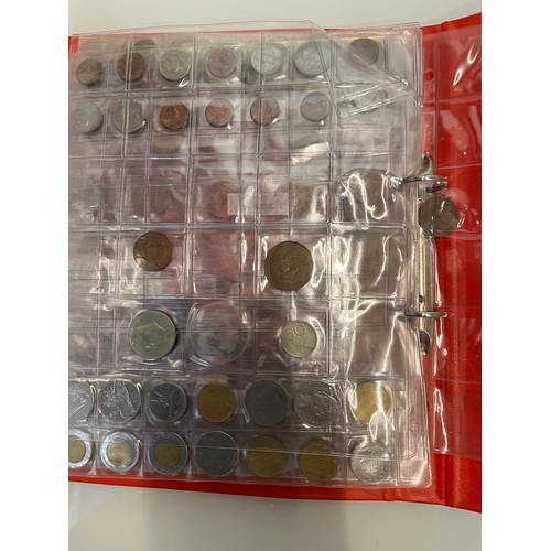 200 - Two albums of coins.

This lot is available for in-house shipping