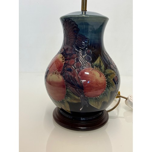 203 - A Moorcroft pottery lamp base 35 cm tall.

This lot is available for in-house shipping
