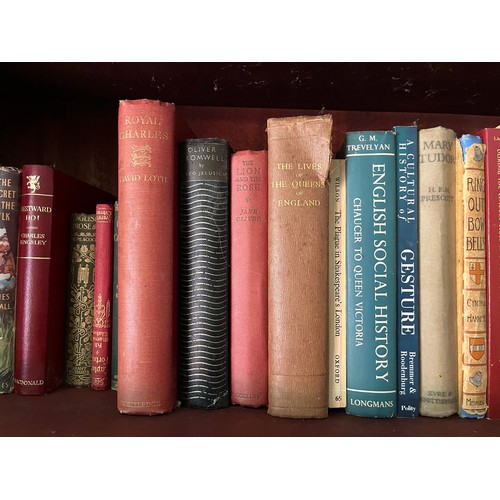 419 - Books, 3 shelves titles as shown. Part of a large collection of antiquarian and later books from a d... 