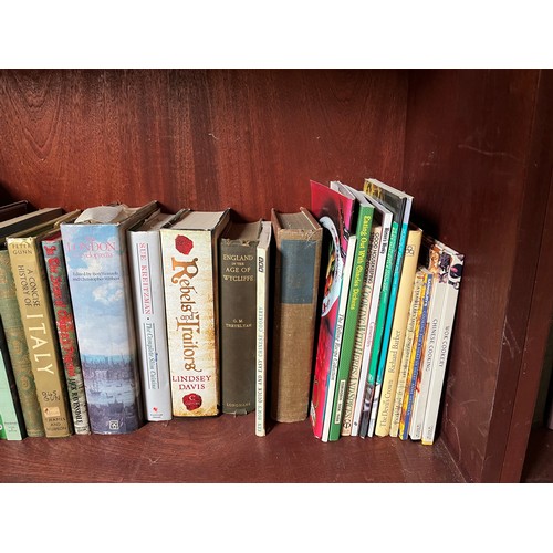 421 - Books, 3 shelves titles as shown. Part of a large collection of antiquarian and later books from a d... 