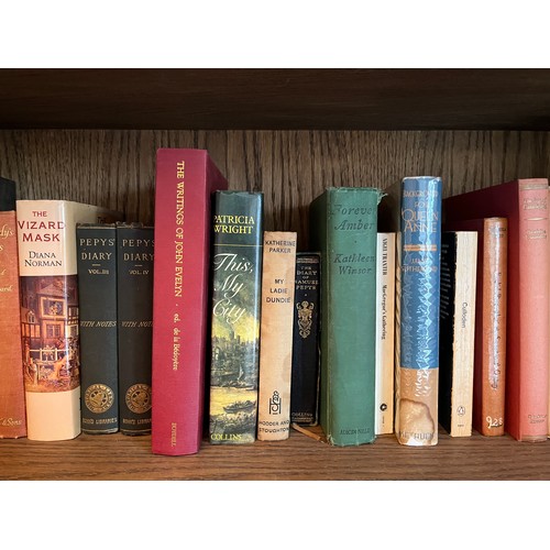 432 - Books, 3 shelves titles as shown. Part of a large collection of antiquarian and later books from a d... 