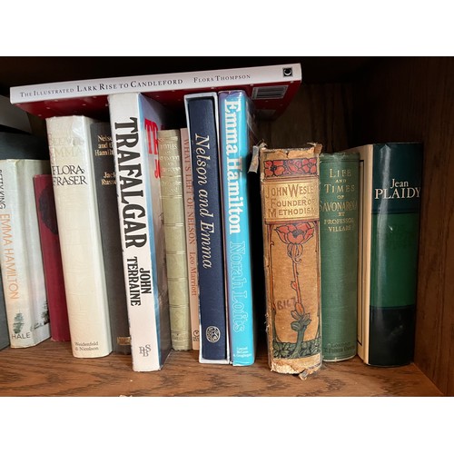 433 - Books, 4 shelves titles as shown. Part of a large collection of antiquarian and later books from a d... 