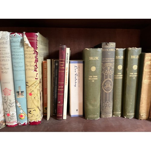 437 - Books, 5 shelves plus titles as shown. Part of a large collection of antiquarian and later books fro... 