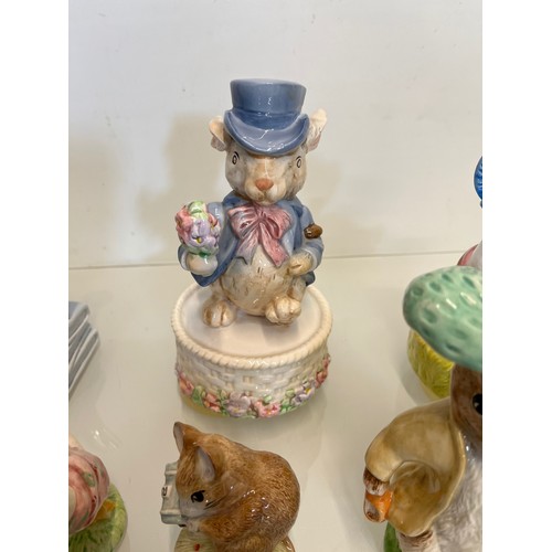 441 - A collection of Bunnykin’s ceramic figurines and musical boxes, 7 in all.

This lot is available for... 