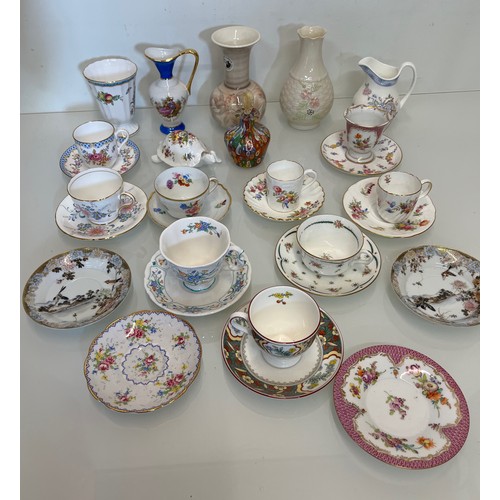 444 - A collection of decorative ceramics and tea wares, Minton, Royal Albert, Coalport, oriental and Bell... 