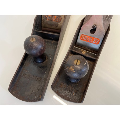 452 - Two large wood working planes, part of a large collection of carpentry tools.

This lot is available... 