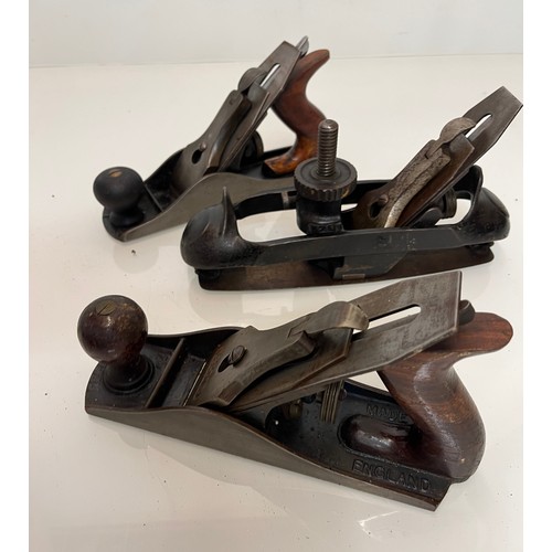 458 - Tools, Three wood working planes, part of a large collection of carpentry tools.

This lot is availa... 